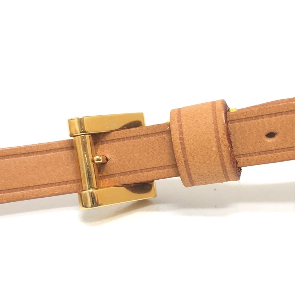 LOUIS VUITTON Louis Vuitton Strap Shoulder Belt Tanned Leather Women's Beige - Picture 8 of 9